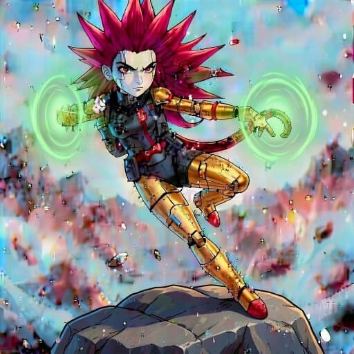 Parsel, a Dragon Ball OC made on GenTube