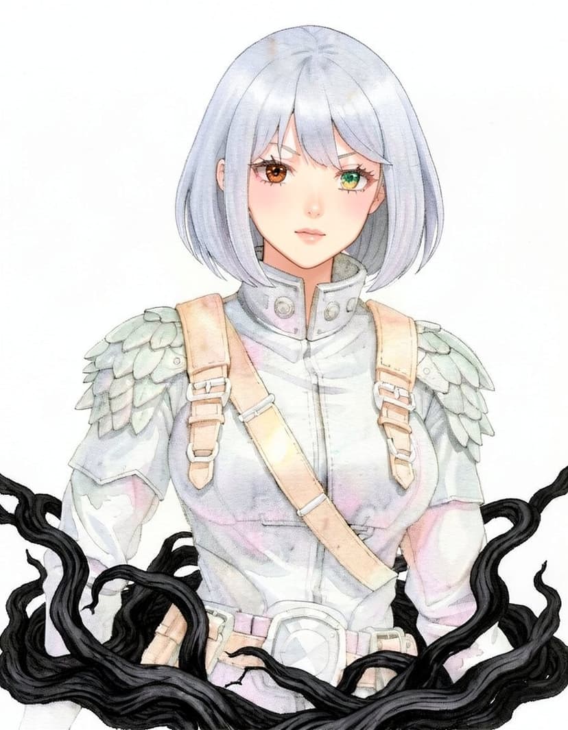 Astrid, a Fourth Wing OC made on GenTube