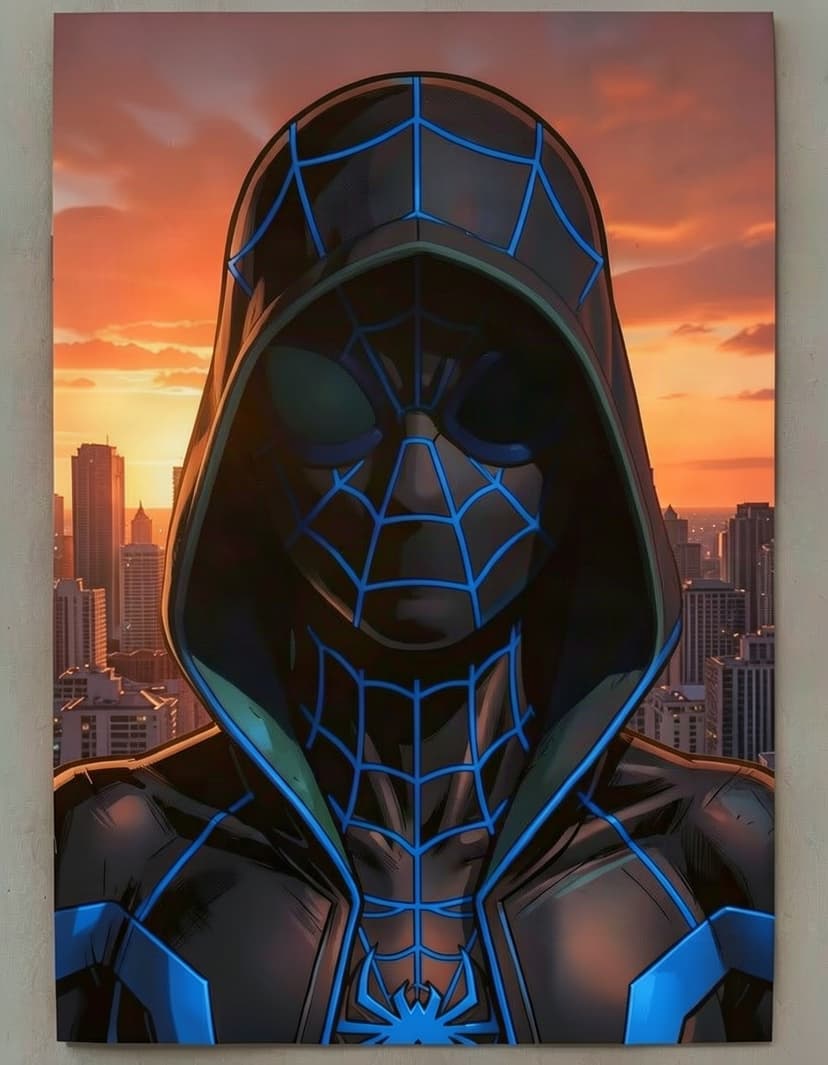 Nightspool, a Spidersona OC made on GenTube