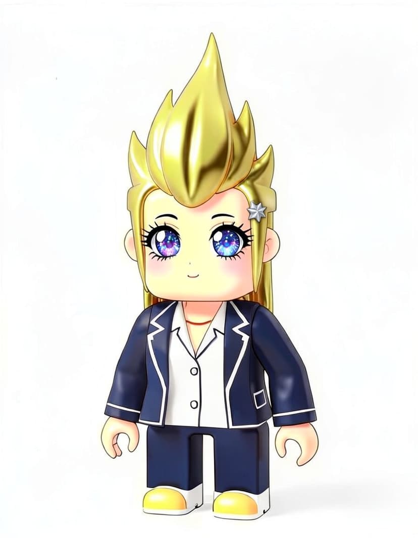 Cutie, a Roblox OC made on GenTube