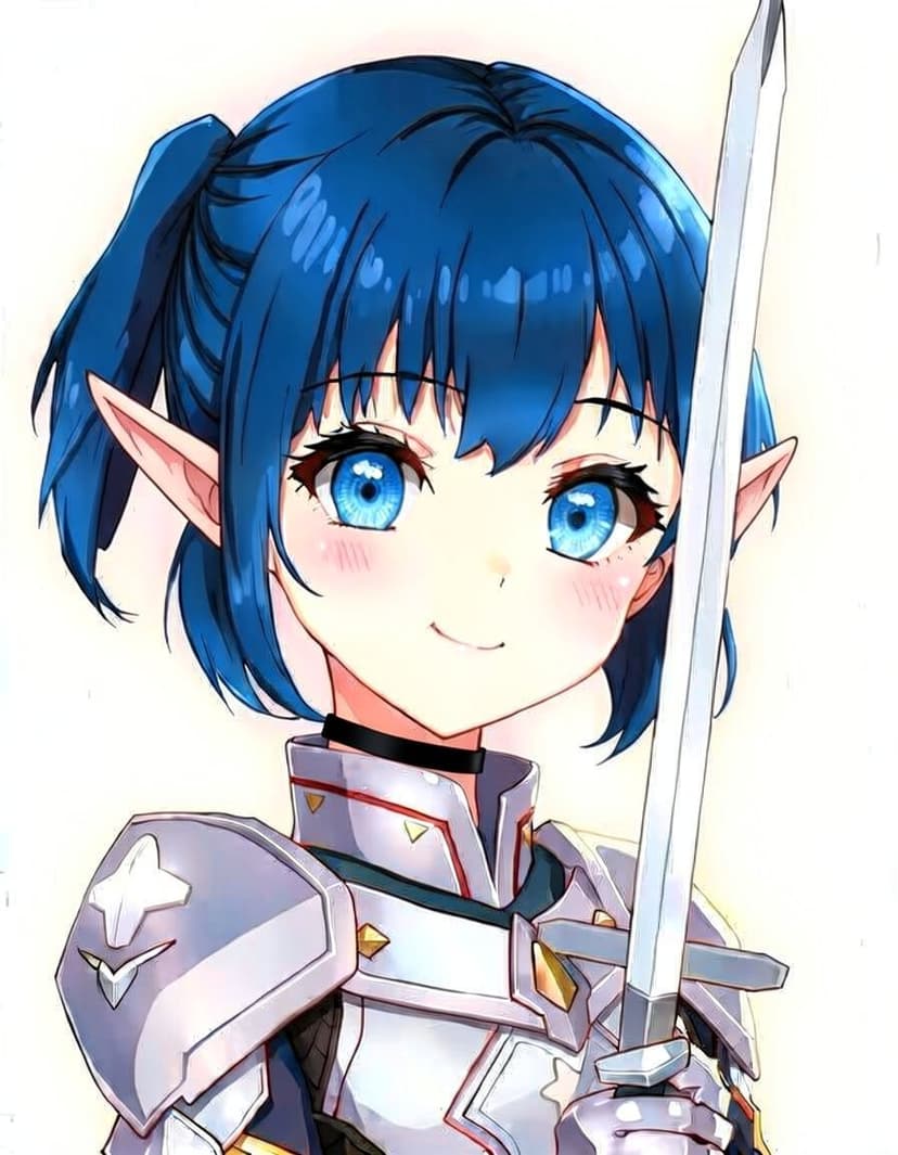 Mamsie, a Waifu OC made on GenTube