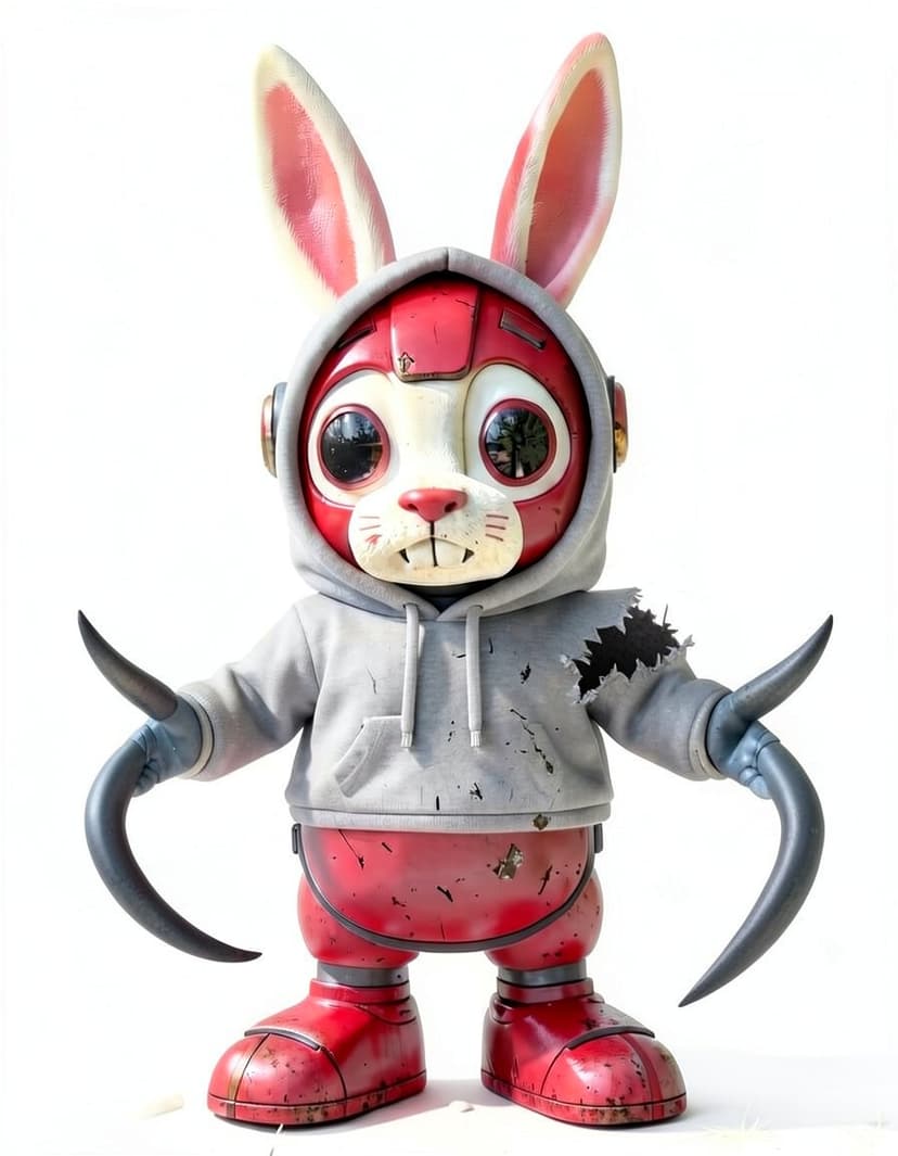 Crimson Hop, a FNAF OC made on GenTube