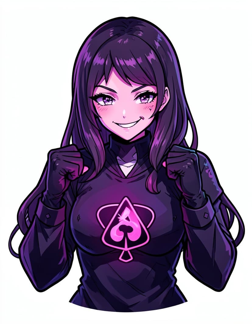 Darkner, a Deltarune OC made on GenTube