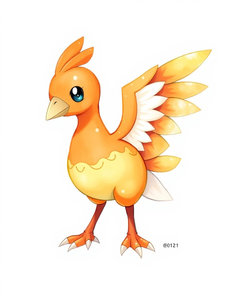 Lumaplume, a Pokemon OC made on GenTube
