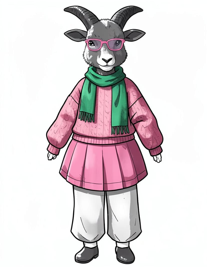 Seilar, a Deltarune OC made on GenTube