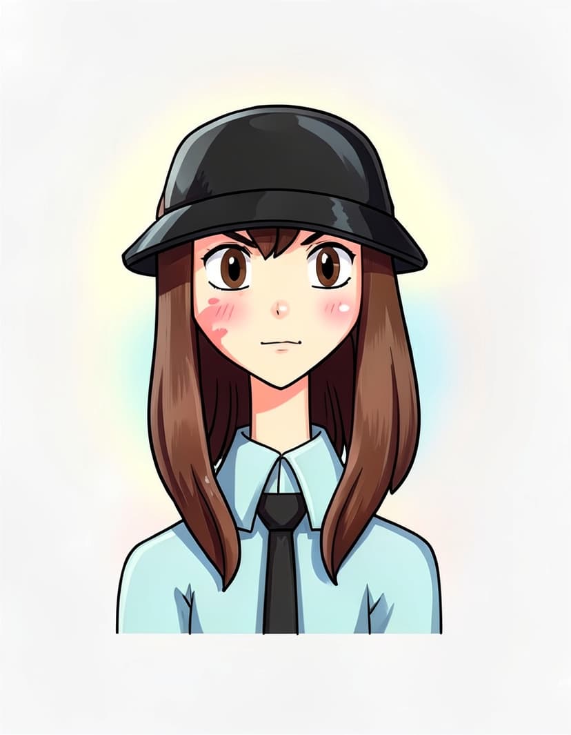 Ponmi, a DDLC OC made on GenTube