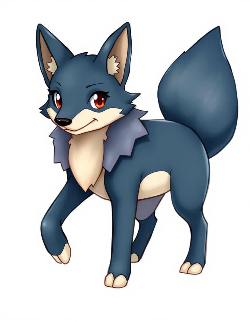 Lumalupe, a Pokemon OC made on GenTube