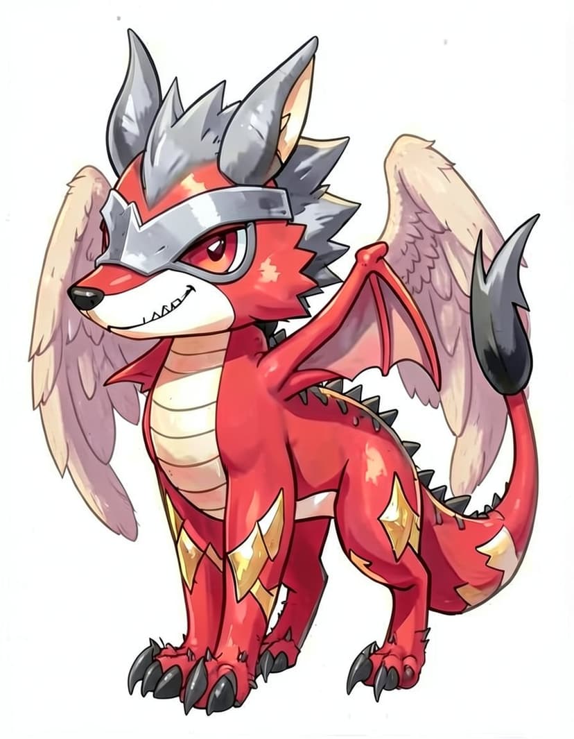 Drakelupe, a Pokemon OC made on GenTube