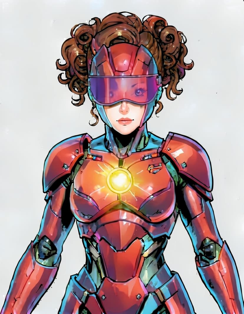 Armored, a Marvel Superhero OC made on GenTube