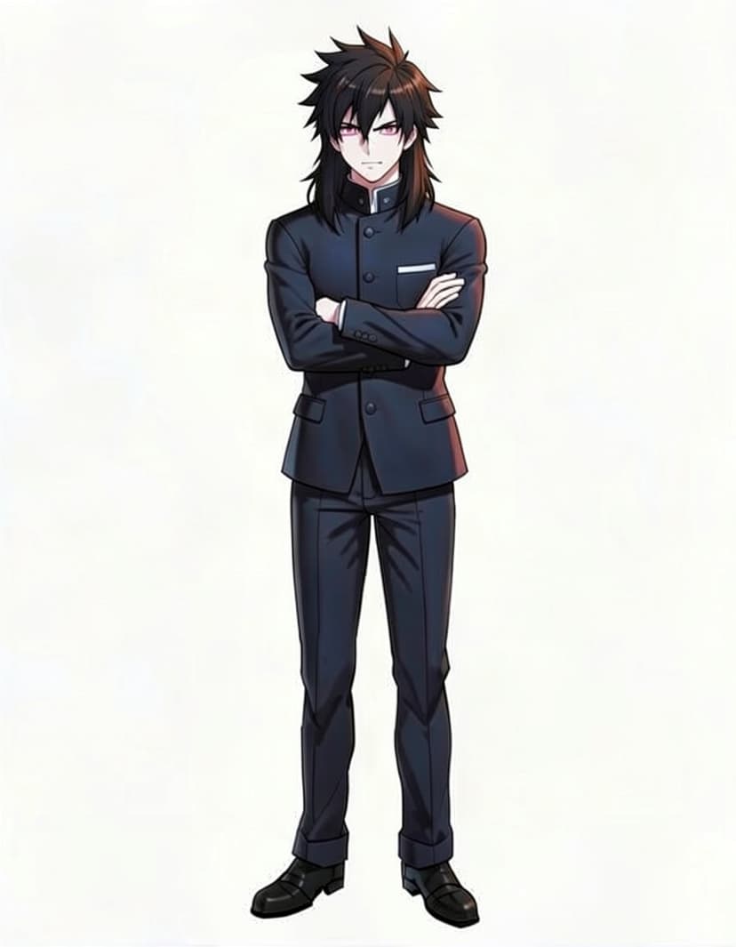 Mateo Zenin, a Jujutsu Kaisen OC made on GenTube