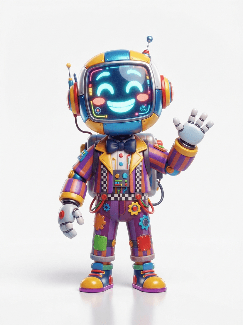 Jamie, a Digital Circus OC made on GenTube