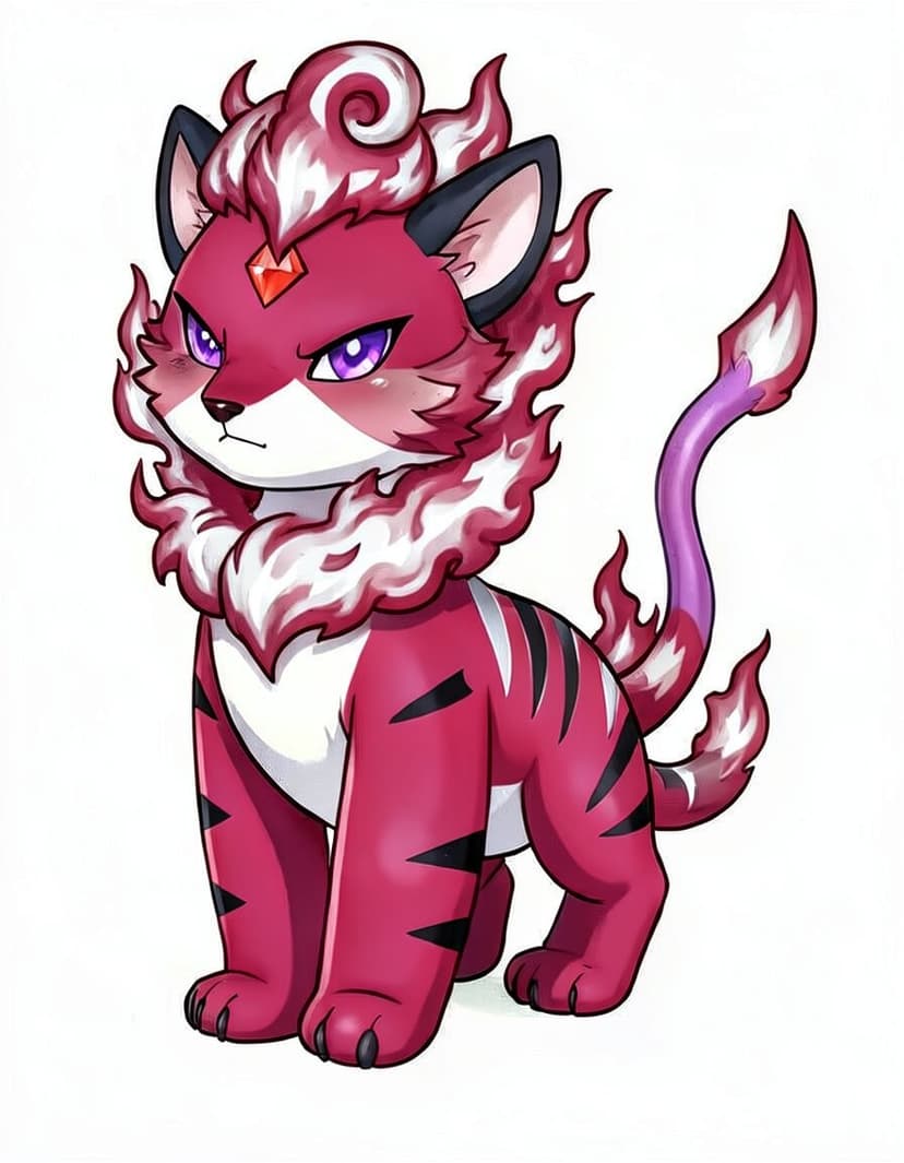Cinderclaw, a Pokemon OC made on GenTube