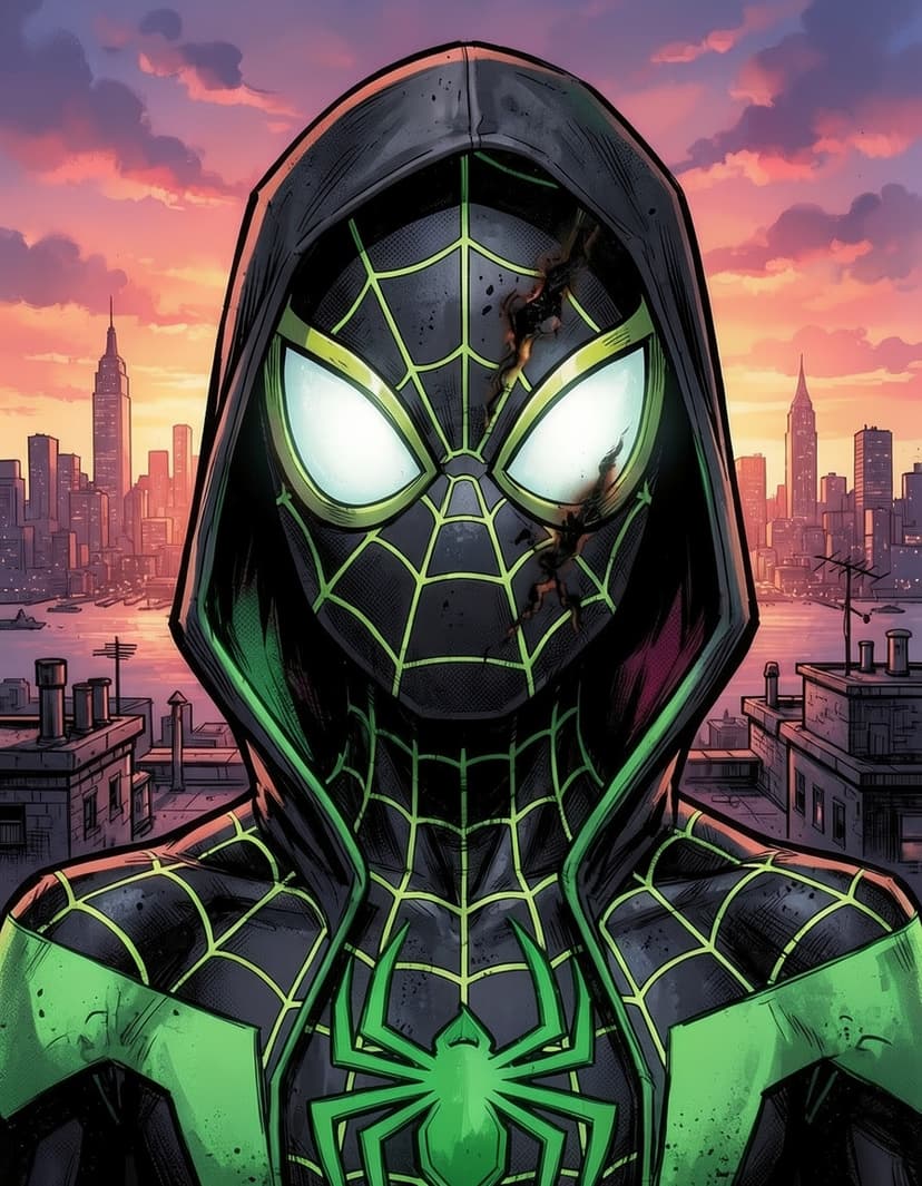 Arachnid, a Spidersona OC made on GenTube