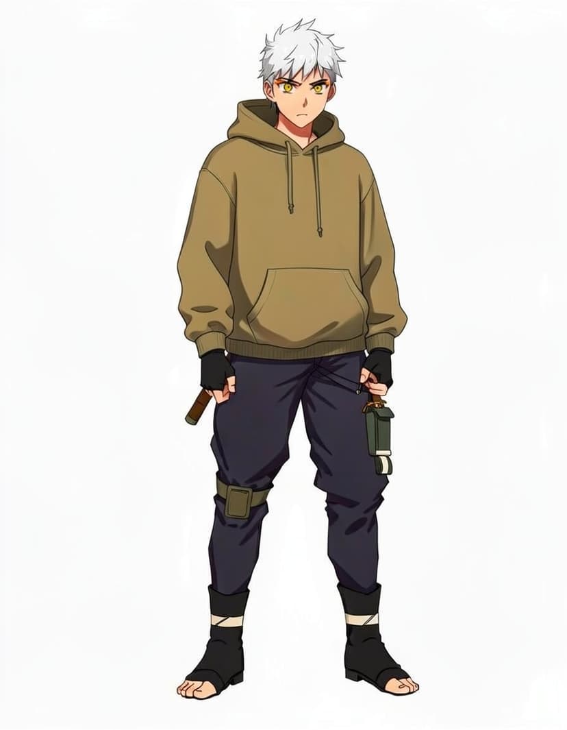 Kazeleaf, a Naruto OC made on GenTube