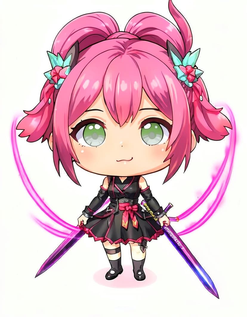 Vivi, a KPop Demon Hunters OC made on GenTube