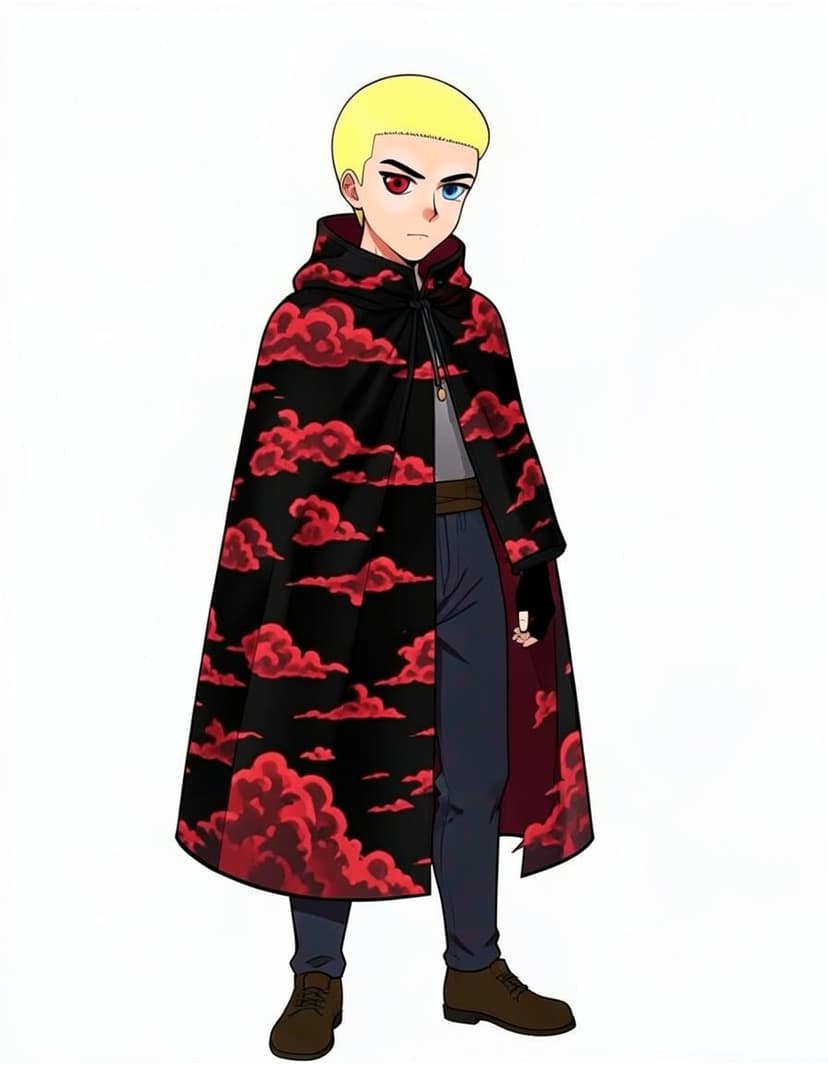 Silent Fan, a Naruto OC made on GenTube
