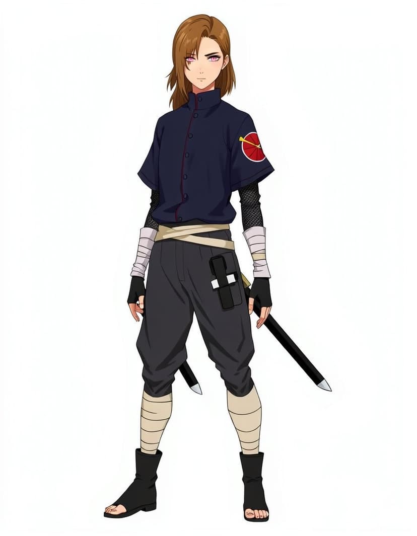 Silent Vane, a Naruto OC made on GenTube