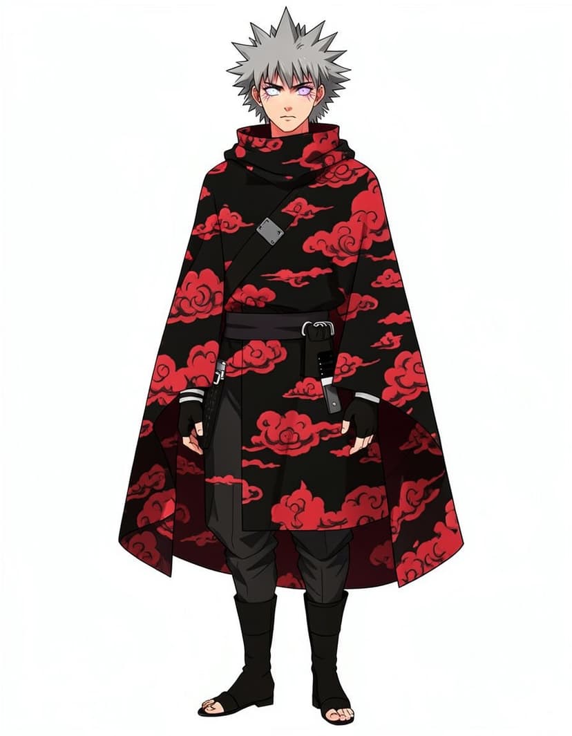 Lilacshade, a Naruto OC made on GenTube