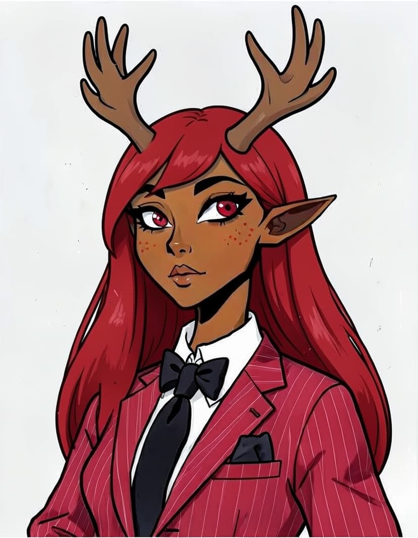 Alison, a Hazbin Hotel OC made on GenTube