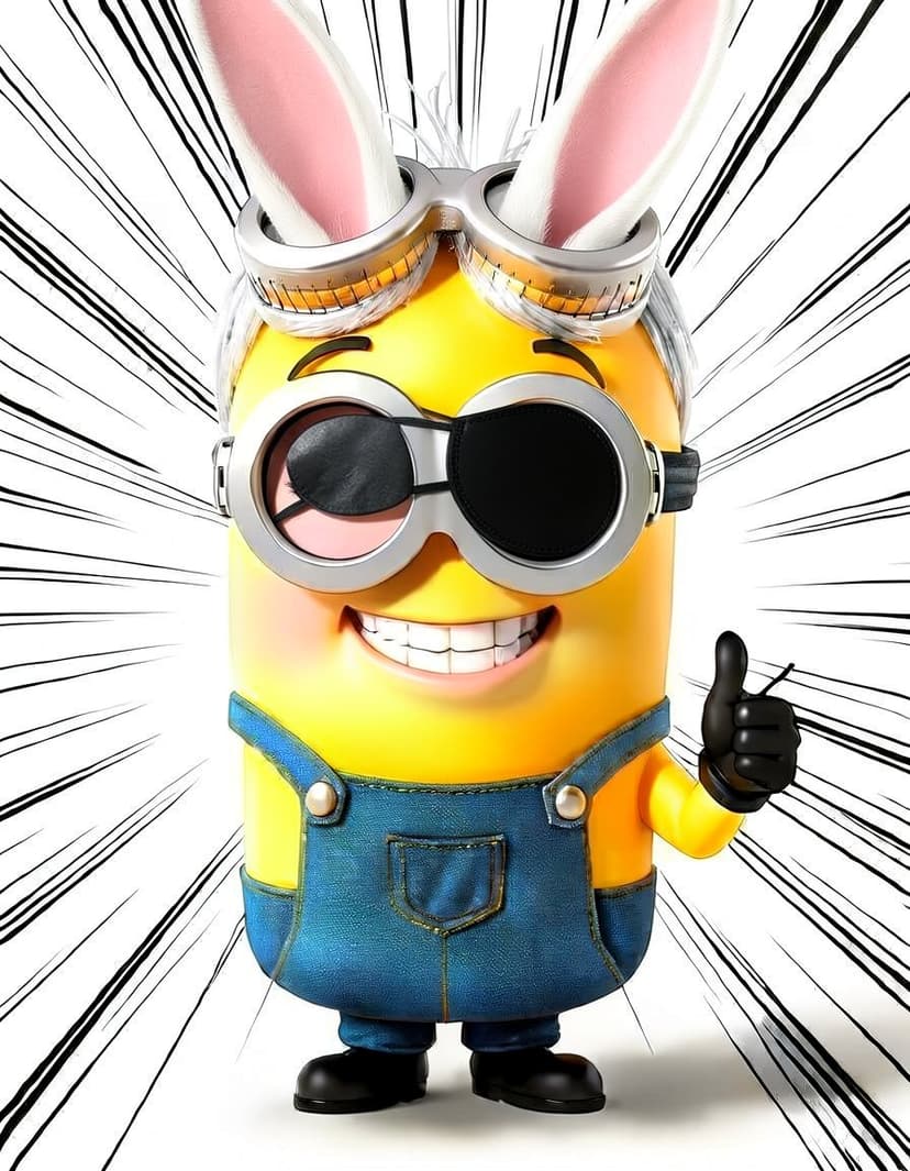Bunnybolt, a Minion OC made on GenTube