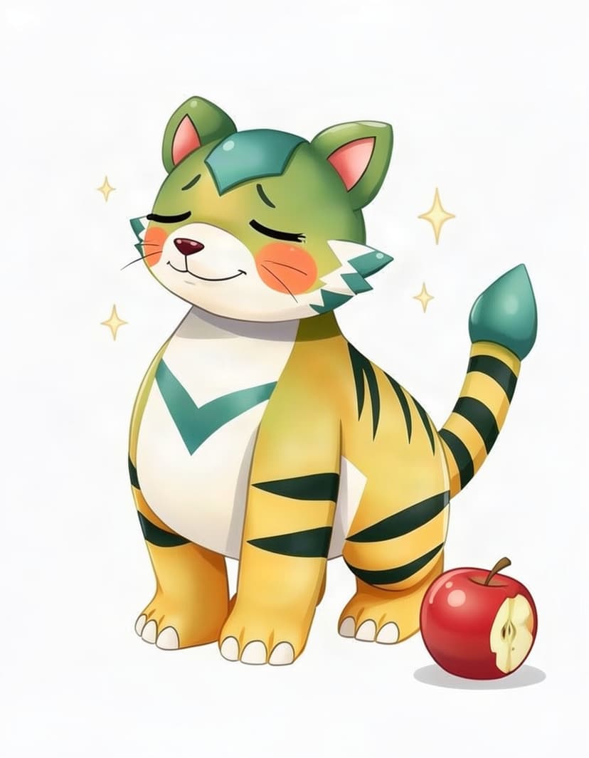 Zephyclaw, a Pokemon OC made on GenTube
