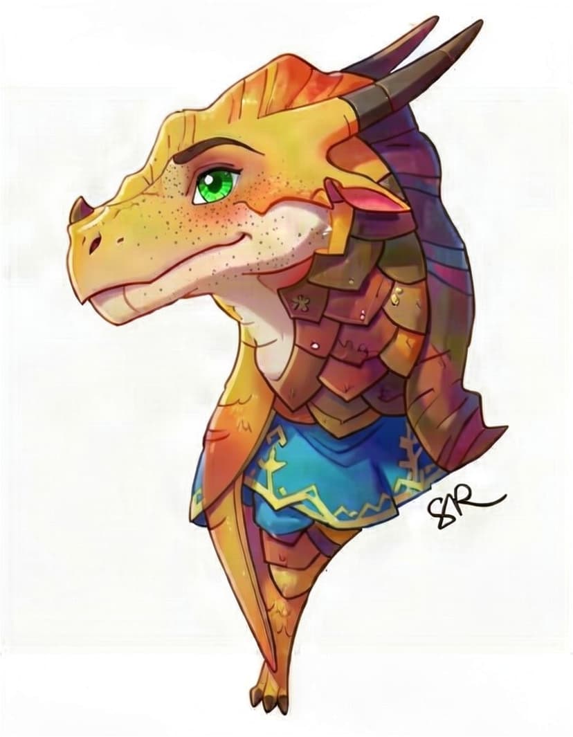 Mandrill, a How to Train Your Dragon OC made on GenTube