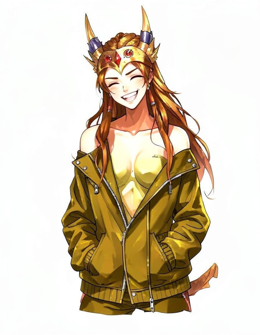 Sunny, a Wings of Fire OC made on GenTube