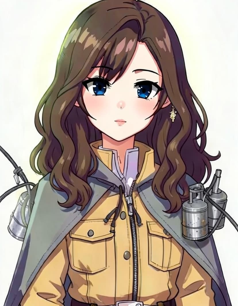 Lia, a Attack on Titan OC made on GenTube