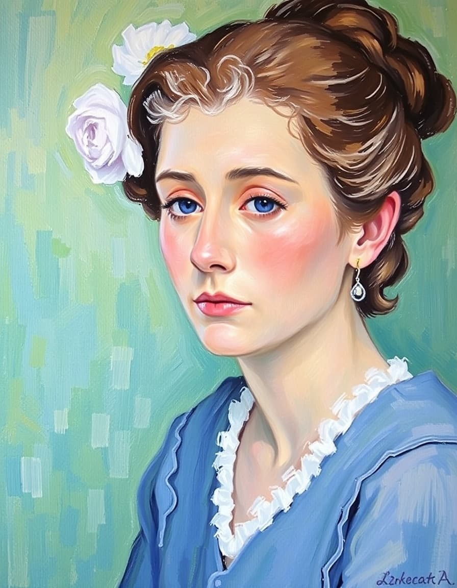 Monet portrait paintings
