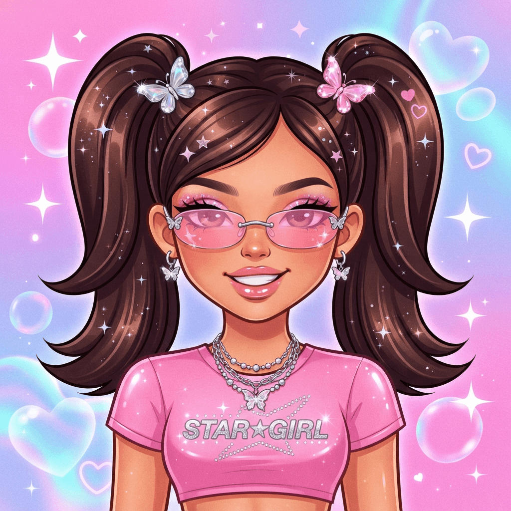 y2k pfp, chrome butterfly 2000s aesthetic avatar 1