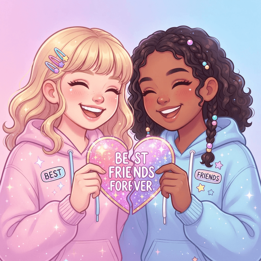 matching pfp for best friends, complementary duo avatar 1
