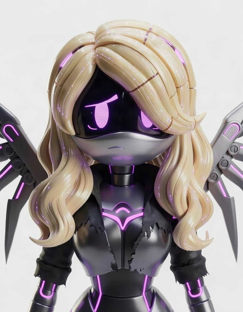 Serial Designation C, a Murder Drones OC made on GenTube