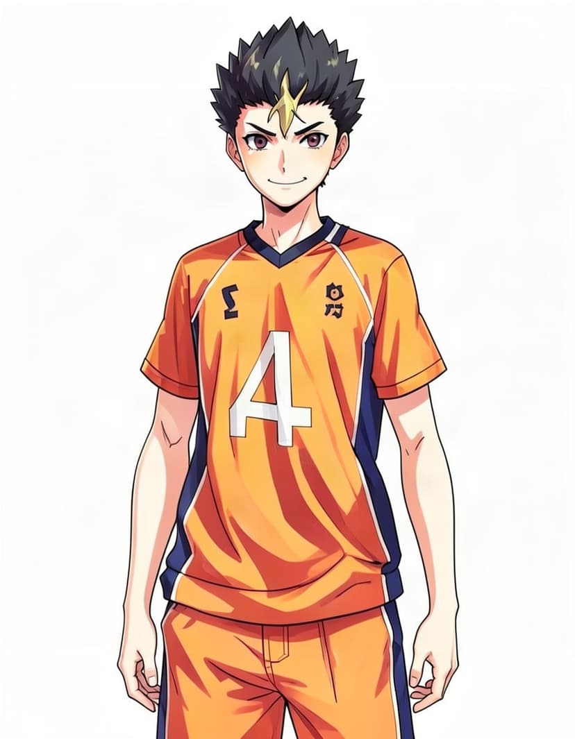 Yū Nishinoya, a Danganronpa OC made on GenTube