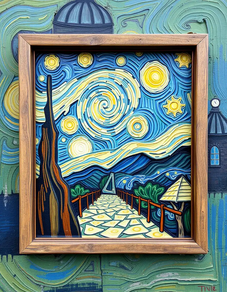 Van Gogh's style art