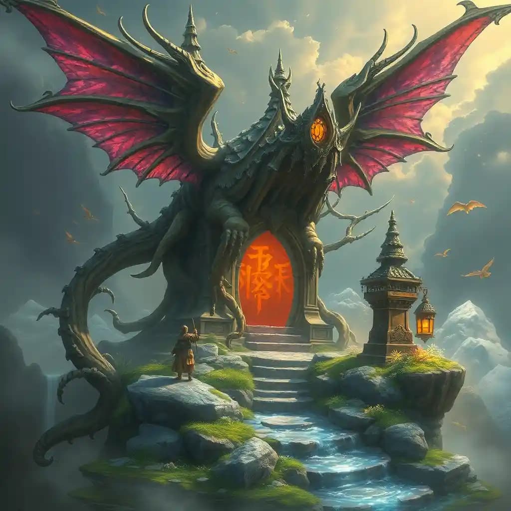 fantasy art make it super cool and dreamy