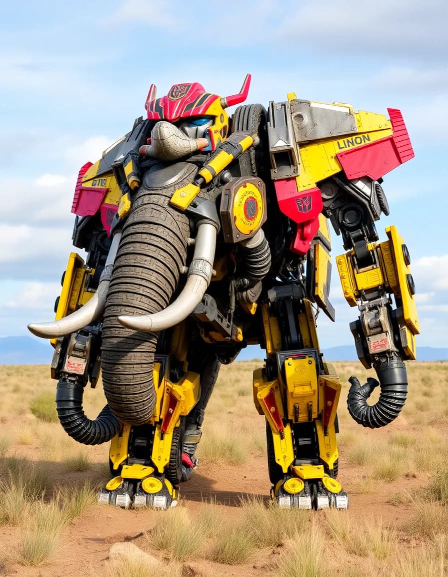 a   elephant    transformers autobot
