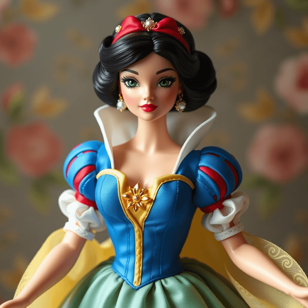 snow white doll barbie