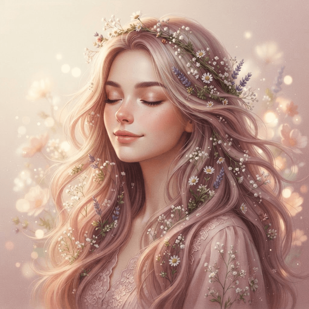 aesthetic pfp, dreamy soft-focus art avatar 3
