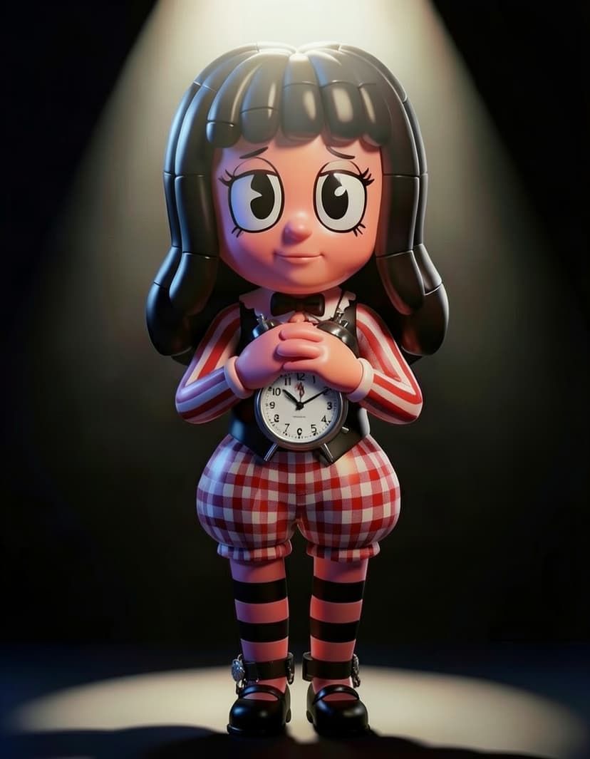 Chocky, a Digital Circus OC made on GenTube
