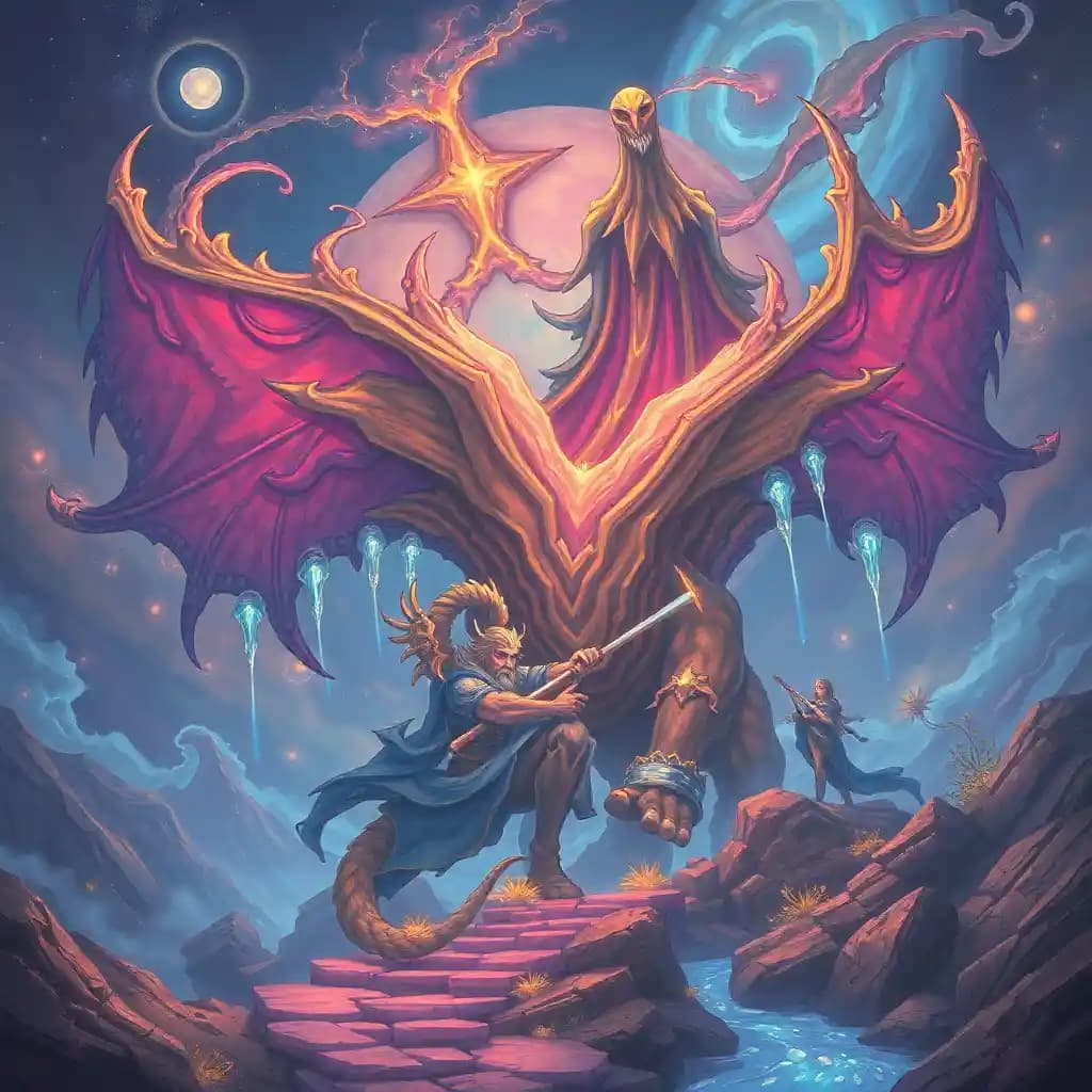 fantasy art make it super cool and dreamy