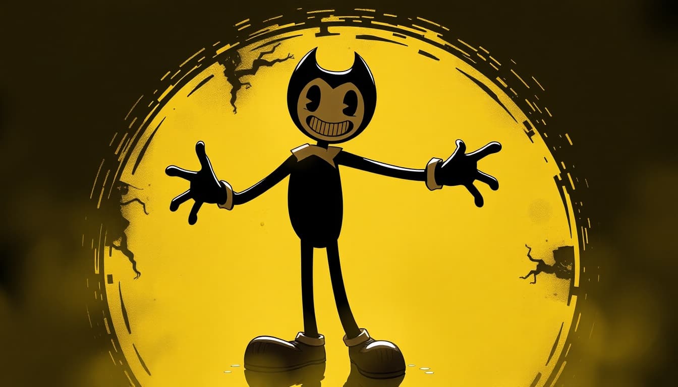 Bendy from bendy and the ink machine 