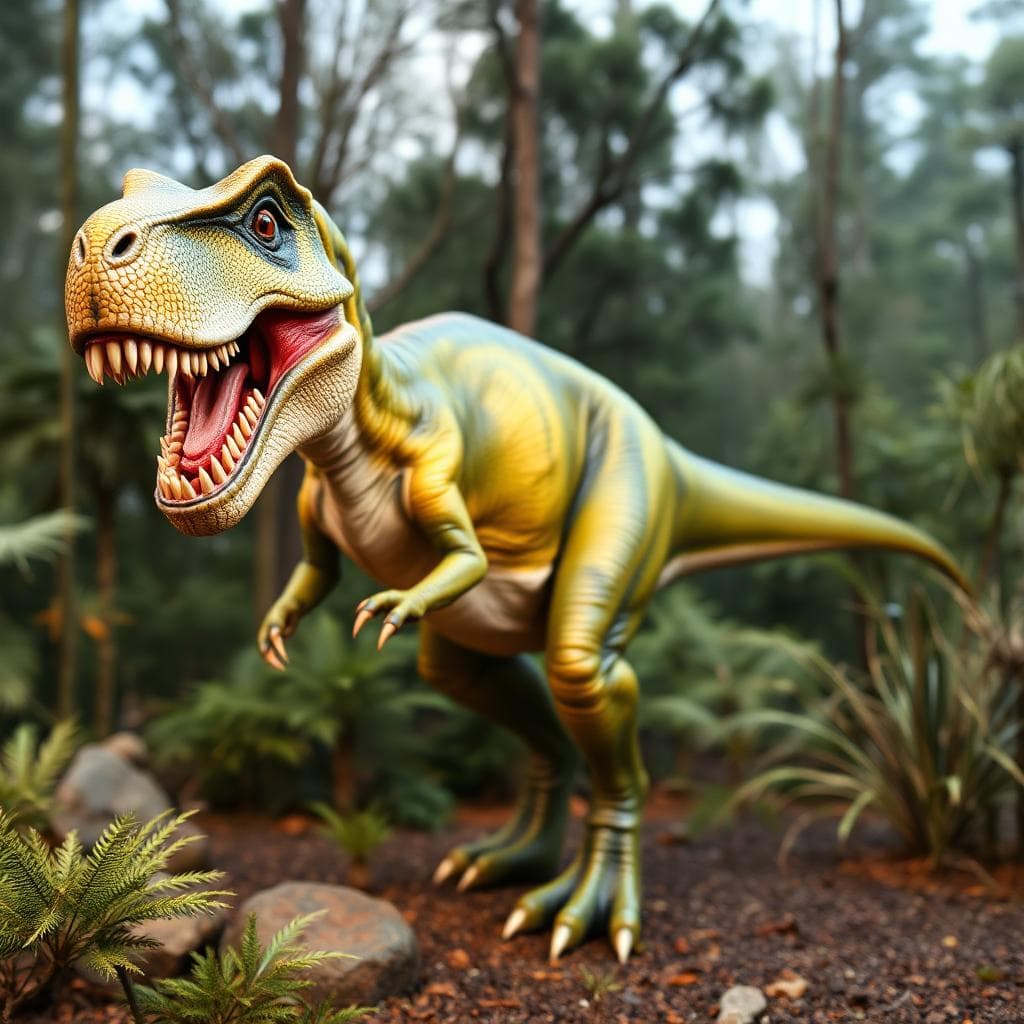 A realistic looking T-Rex dinosaur