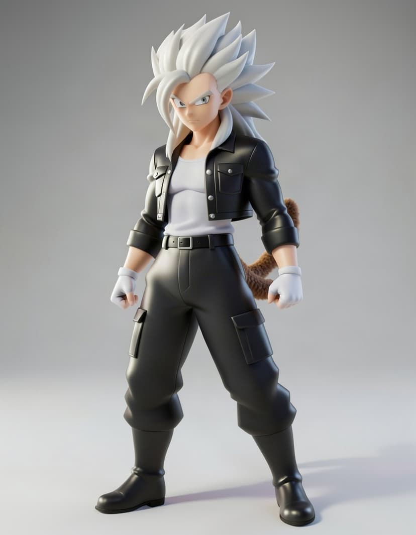 Rui Xeno, a Dragon Ball OC made on GenTube