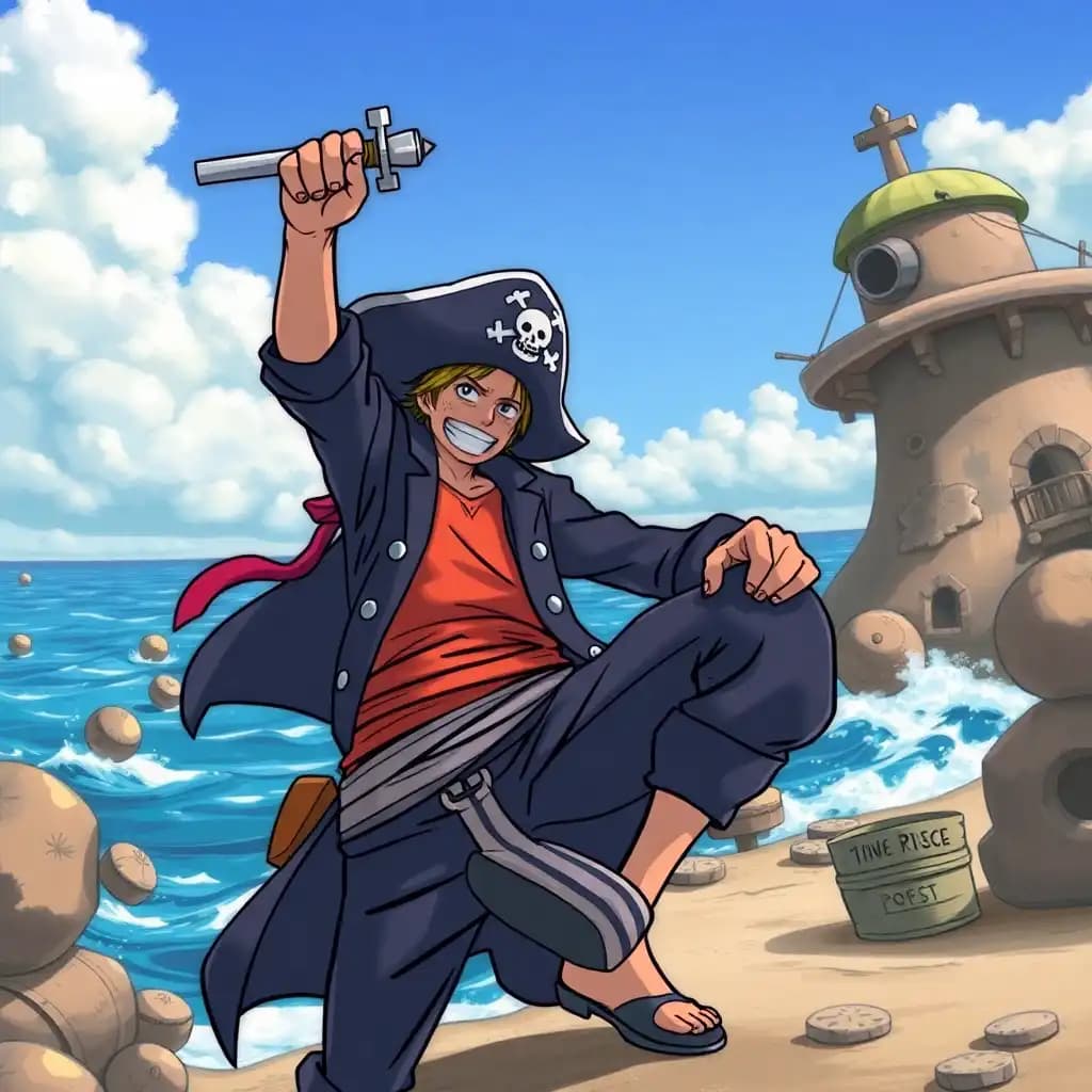 one piece character  pirate