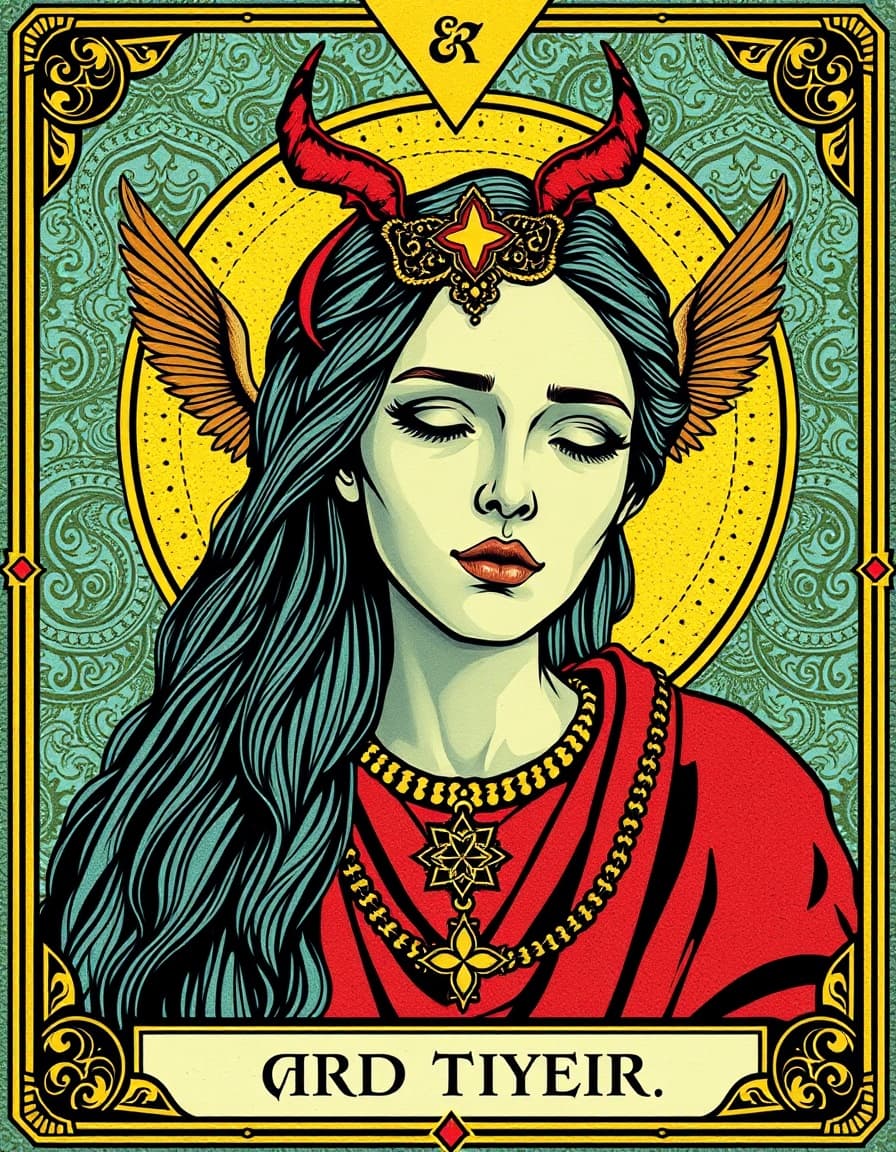 Create all major arcana tarot card using my face as a reference