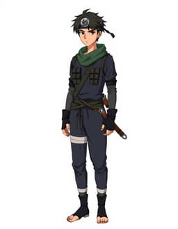 Trual, a Naruto OC made on GenTube