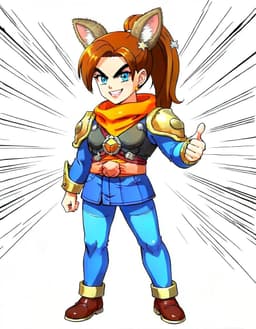 Saiya Lynx, a Dragon Ball OC made on GenTube