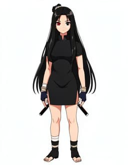 FuyukUchiha, a Naruto OC made on GenTube