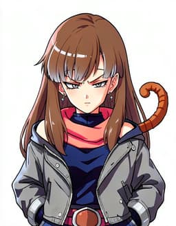 Astra Vex, a Dragon Ball OC made on GenTube