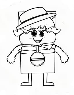 BurgerBop, a Dandy's World OC made on GenTube